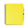 Libreta de espiral y tapas rígidas Amarillo Talla Única Adulto