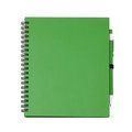 Libreta de espiral y tapas rígidas Verde Helecho Talla Única Adulto
