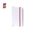 Libreta publicitaria elegante de bolsillo con tapas de cartón 9 x 14 cm