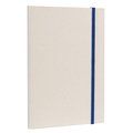Libreta tamaño A5 cartón reciclado Azul