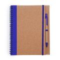 Libreta con tapa rígida, espiral y bolígrafo Royal