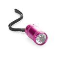 Linterna 6 led. aluminio Fucsia