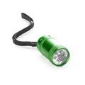 Linterna 6 led. aluminio Verde