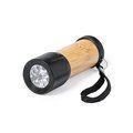 Linterna 9 LEDs en ABS y Bambú