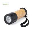 Linterna 9 LEDs en ABS y Bambú