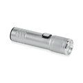 Linterna COB recargable y extensible Plata Mate