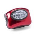 Linterna frontal para cabeza 5 led Roj