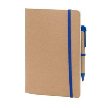 Libreta A5 Cartón 60 Hojas y Bolígrafo Azul