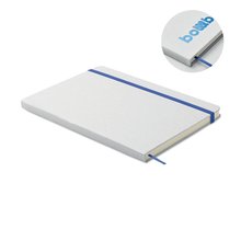 Libreta A5 reciclada especial marcaje a láser 80g/m2 Azul