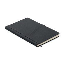 Libreta A5 con tapa dura de PU Negro