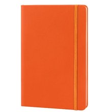 Libreta A5 Tapa PU 96H Lisas Naranja