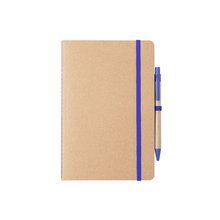 Libreta Cartón Reciclado 60 Hojas Azul