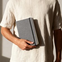 Libreta Cuero A5 Reciclado 80H Rayadas