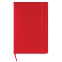 Libreta de notas grande papel cuadriculado 21 x 14 cm Rojo