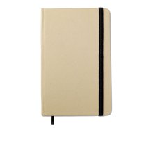Libreta ecológica de material reciclado 14 x 9 cm Negro