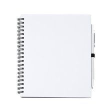 Libreta de espiral y tapas rígidas Blanco
