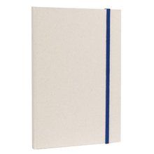 Libreta tamaño A5 cartón reciclado Azul