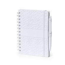 Libreta Eco Stone de Anillas con Relieve