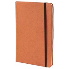 Libreta Cuero A5 Reciclado 80H Rayadas Marrón