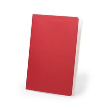 Libreta clásica con tapas de cartón personalizada 14 x 20,5 cm Roj