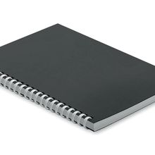 Libreta A5 de cartón reciclado Negro