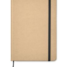 Libreta A5 Eco con Marcapáginas y Elástico de Color Negro