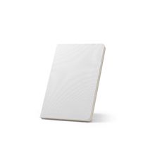 Libreta A5 de poliéster reciclado para sublimar Blanco