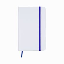 Libreta publicitaria elegante de bolsillo con tapas de cartón 9 x 14 cm Blaz
