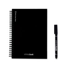 Libreta reutilizable con rotulador Negro