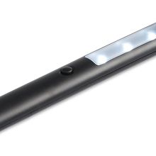 Linterna emergencia coche de 3 LED con imán Negro