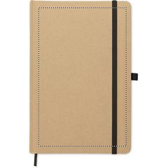 Libreta A5 tapa de cartón y bolígrafo | Frontal | 120 x 190