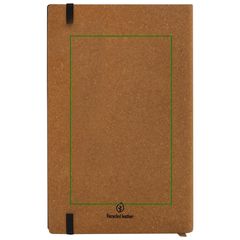 Libreta A5 de Cuero Reciclado 80H Rayadas | Trasera | 90 x 150
