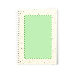 Libreta anillas Tapas Papel de Semilla Plantable | Area 1 | 100 x 160