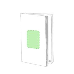 Libreta A5 cartón reciclado 60 Hojas Lisas | En la portada | 100 x 160