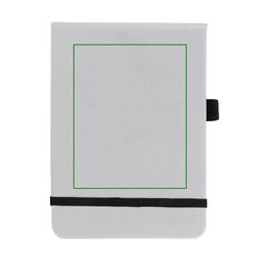 Libreta con tapa de PU A6 | Frontal | 80 x 100
