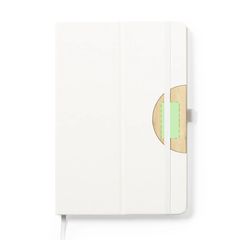 Libreta eco con Soporte para Móvil de Bambú | Zona superior de madera | 40 x 20