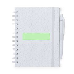 Libreta Eco Stone de Anillas con Relieve | En la portada | 80 x 20