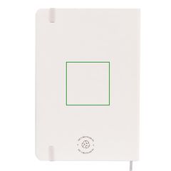Libreta A5 con tapa reciclada | Trasera | 60 x 60