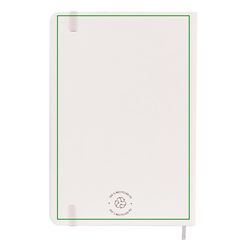 Libreta A5 con tapa reciclada | Trasera | 130 x 200