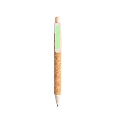 Libreta ecológica de algodón y corcho con bolígrafo 14,5x22 cm | Zona clip del bolígrafo | 20 x 4