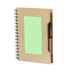 Libreta reciclada con notas adhesivas y bolígrafo | Area 1 | 80 x 150
