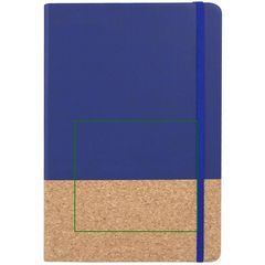Libreta A5 PU y Corcho 96H Lisas | Frontal inferior | 100 x 90