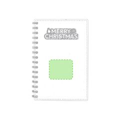 Libreta Navideña Ecológica de Anillas | Portada Zona Inferior | 60 x 50