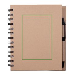 Libreta con espiral | Frontal | 80 x 120