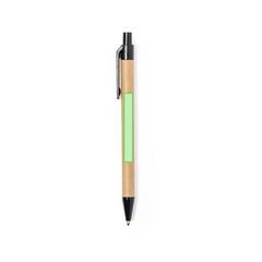 Libreta ecológica de cartón reciclado y boli a juego 17,5x21 cm | En el bolígrafo cara A | 50 x 6