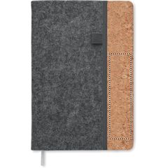 Libreta de corcho y fieltro A5 | FRONT CORK | 30 x 120