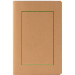 Libreta A5 Kraft 50H Papel Piedra | Frontal | 90 x 150