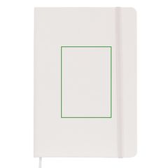 Libreta A5 con tapa reciclada | Frontal | 70 x 100