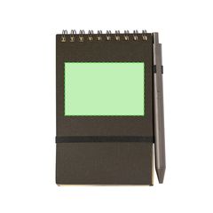 Libreta con bolígrafo en fibra de café | Area 1 | 75 x 50