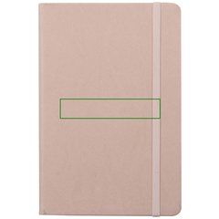 Libreta A5 con 80 hojas rayadas | Frontal | 100 x 20